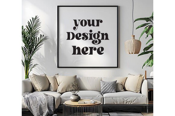 Download Frame Mockup, Wall Art Mockup 101 - Mockup Collection