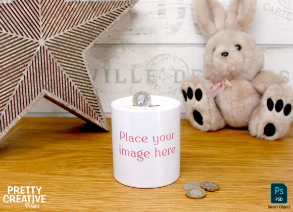 Download Ceramic Money Box Smart PSD Mockup - Mockup Collection