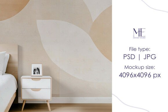 Download Wallpaper Mockup, Wall Mural Mockup PSD - Mockup Collection