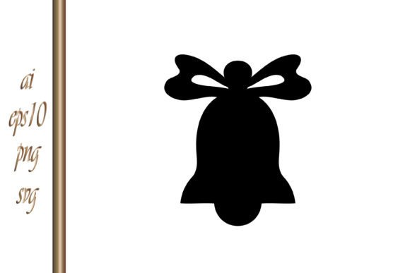 Download Christmas Bell Stencil Clip Art Xmas - Christmas Collection