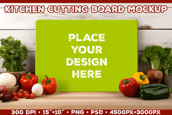 Download Kitchen Cutting Board Mockup - Mockup Collection