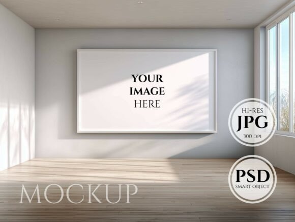 Download Empty Interior Frame Mockup - Mockup Collection