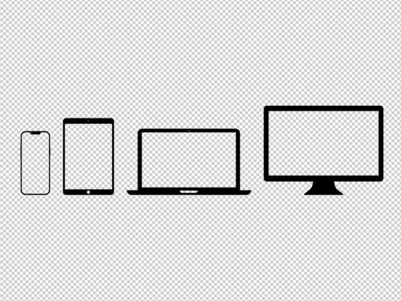 Download Realistic Gadgets Mockup Clipart Set - Mockup Collection