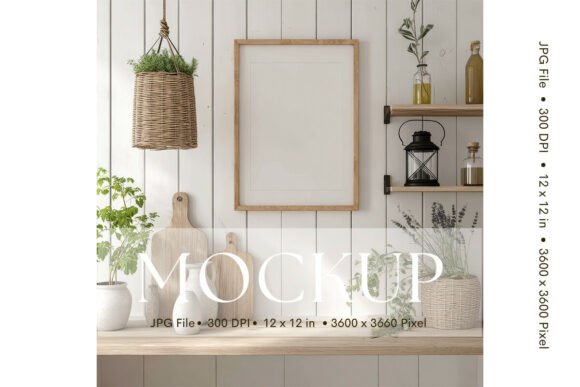Download Photo Frame Mockup, Room Wallart - Mockup Collection