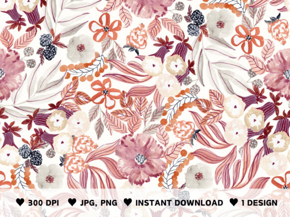 Download Duo Watercolor Patterns - Patterns Collection