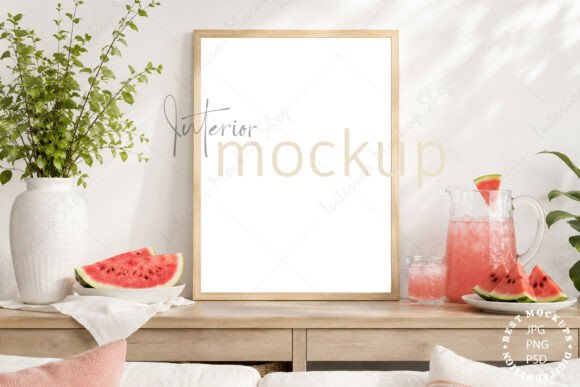 Download Frame Mockup Summer PSD JPG PNG - Mockup Collection