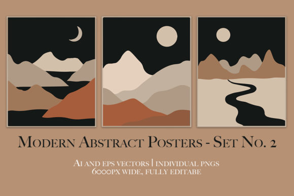 Download Abstract Modern Boho Wall Art No. 2 - Boho wall art Collection