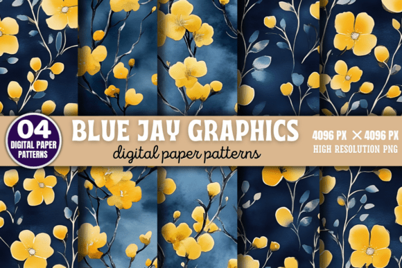 Download Blue Jay Graphics Patterns 1 - Patterns Collection