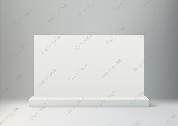 Download 3D Mockup Display White Platform - Mockup Collection