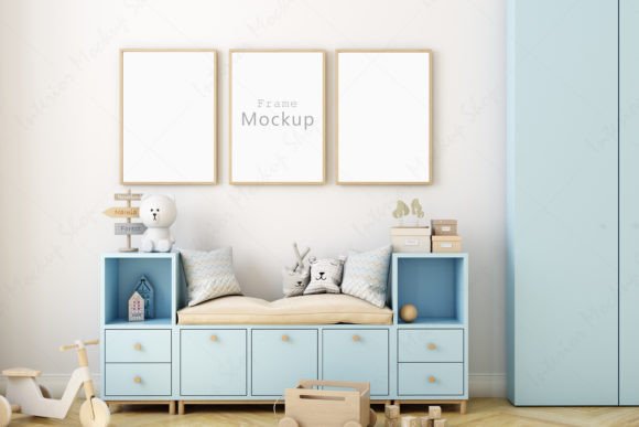Download Frame Mockup Kids Room - Mockup Collection
