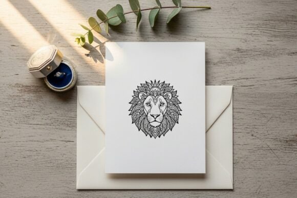 Download Tribal Lion Mandala Coloring Page - Premium Resources
