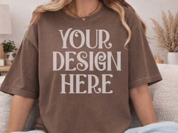 Download Comfort Colors 1717 Espresso Mockup 2 - Mockup Collection