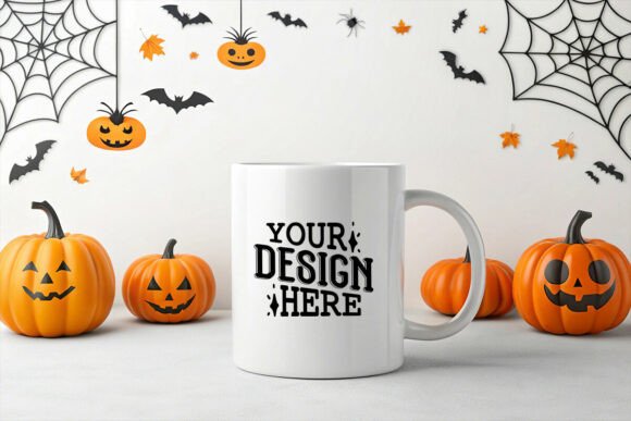 Download Halloween Coffee Mug Free Mockup - Mockup Collection